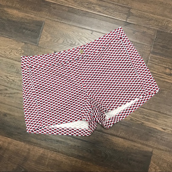 J. Crew Factory Geometric Stretch Chino Short - Picture 1 of 8